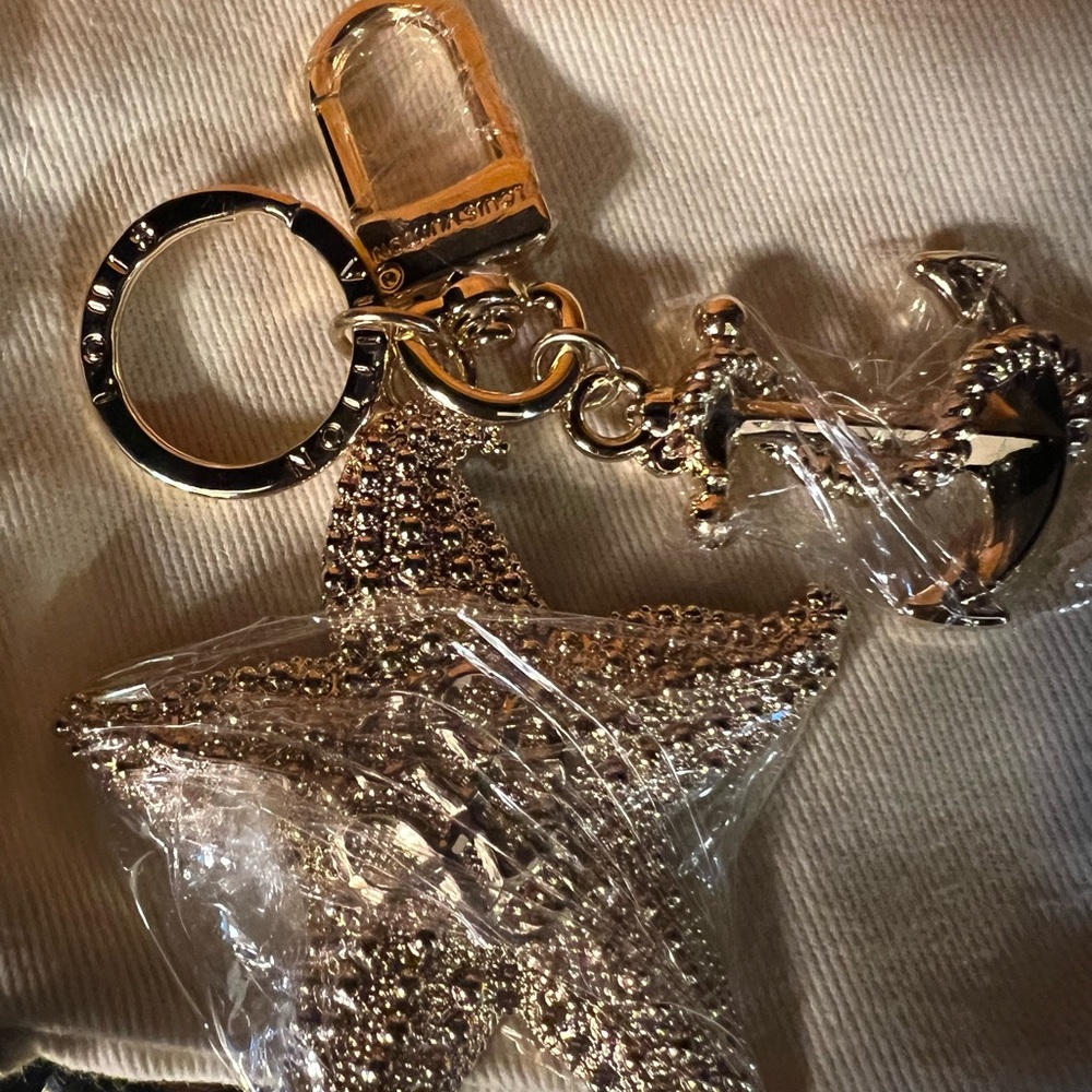 Louis Vuitton Nautical Starfish Gold Bag Charm (Model M02622) Full Inclusion - Picture 3 of 12